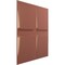 Ekena Millwork 19 5/8in. W x 19 5/8in. H Galveston EnduraWall Decorative 3D Wall Panel Covers 2.67 Sq. Ft. WP20X20GLFCP - alternate 3